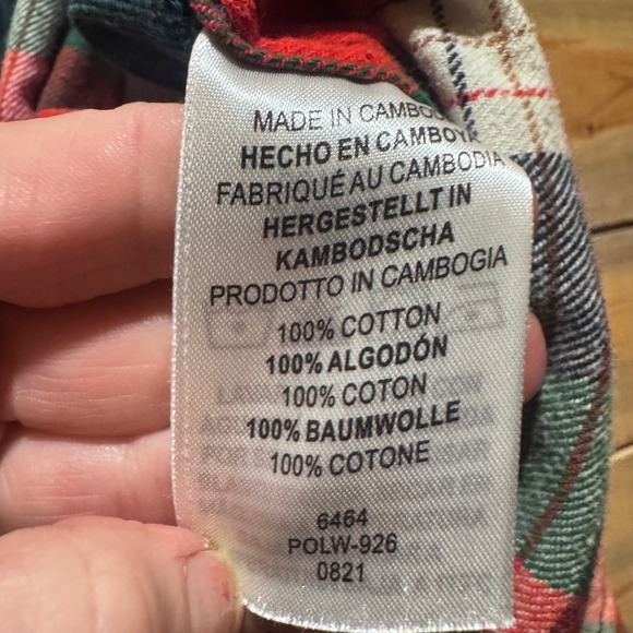 Legendary Whitetails The Original Buck Camp Flannel Shirt Men's Med Cord Accents - Picture 3 of 8